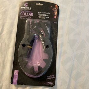 Starmark dog training collar - large